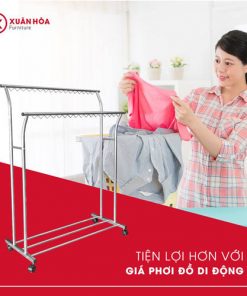 Giá phơi đồ Xuân Hòa ZA-09-01
